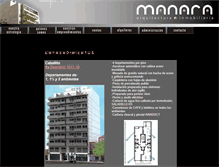 Tablet Screenshot of manarapropiedades.com.ar